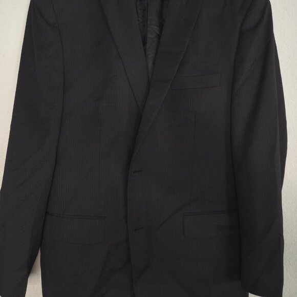 Michael Kora Suit Jackst Size 44r Very Nice 100% Wool - Picture 2 of 6